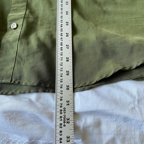 Columbia Men's Green Button Down Omni Shield Long Sleeve Shirt Size Large - Picture 11 of 12